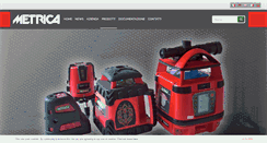 Desktop Screenshot of metrica.it