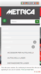 Mobile Screenshot of metrica.it