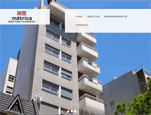 Tablet Screenshot of metrica.com.ar